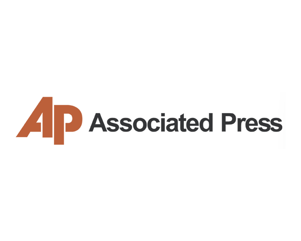 Associated Press official logo for media coverage recognition.