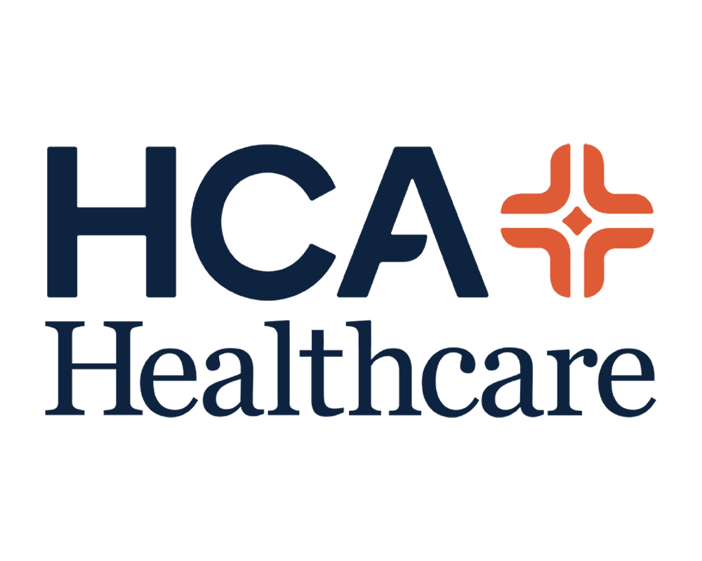 HCA Healthcare logo - an MBPR client