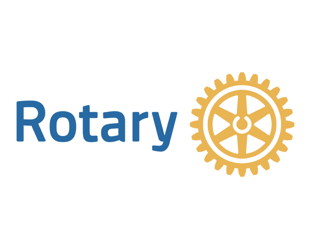 Rotary logo, Community organization supported by MBPR