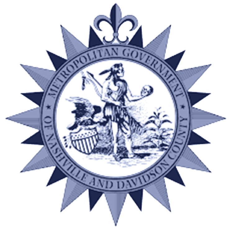 Official seal of the Metropolitan Government of Nashville and Davidson County, representing MBPR's certified women-owned business enterprise status.