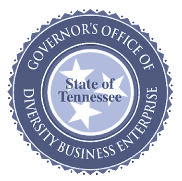 State of Tennessee Governor’s Office of Diversity Business Enterprise seal, highlighting McNeely Brockman's official WBE certification.